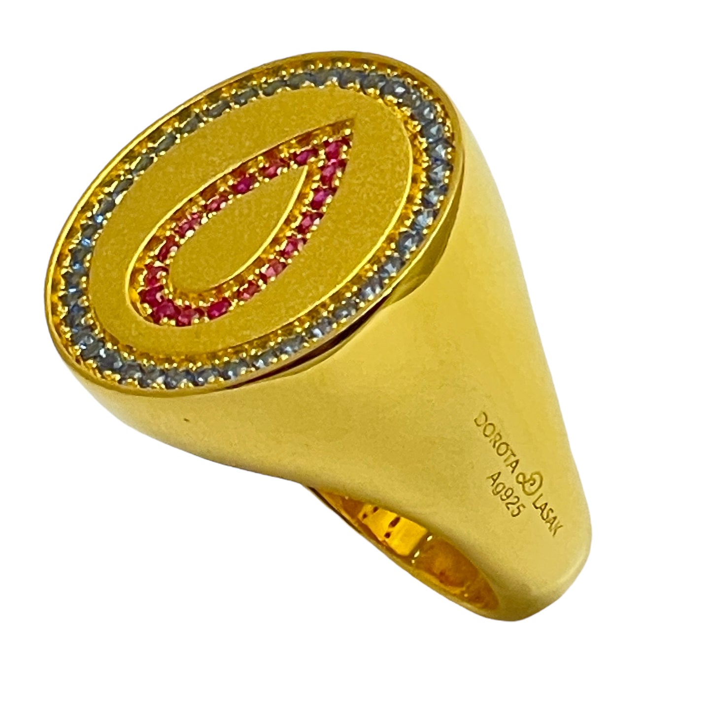 SWEET BLOOD - 18k Gold Vermeil Ring