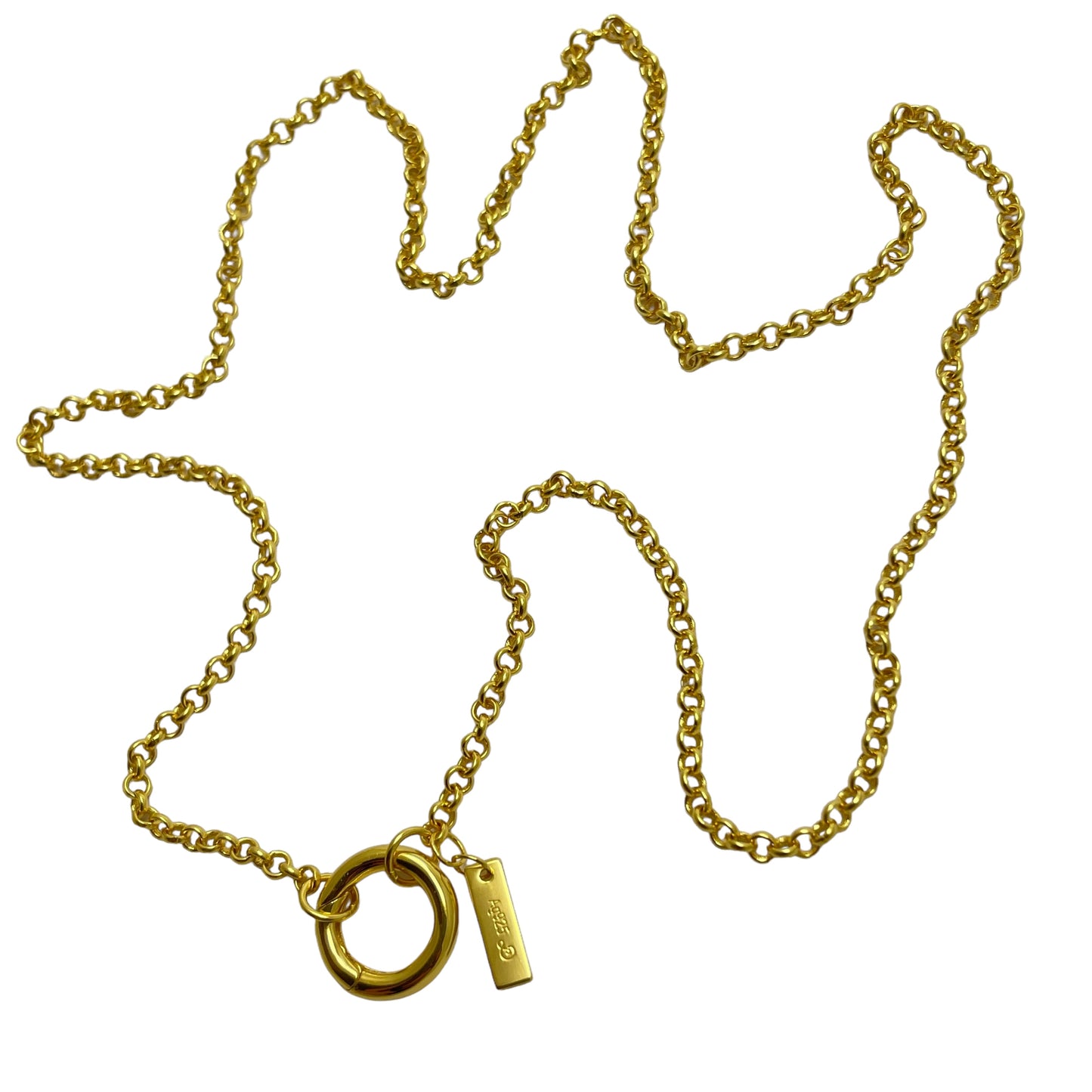 18k gold vermeil chain necklace