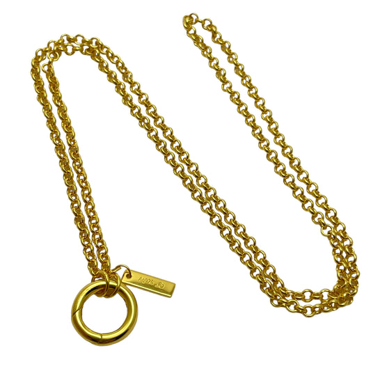 18k gold vermeil chain necklace