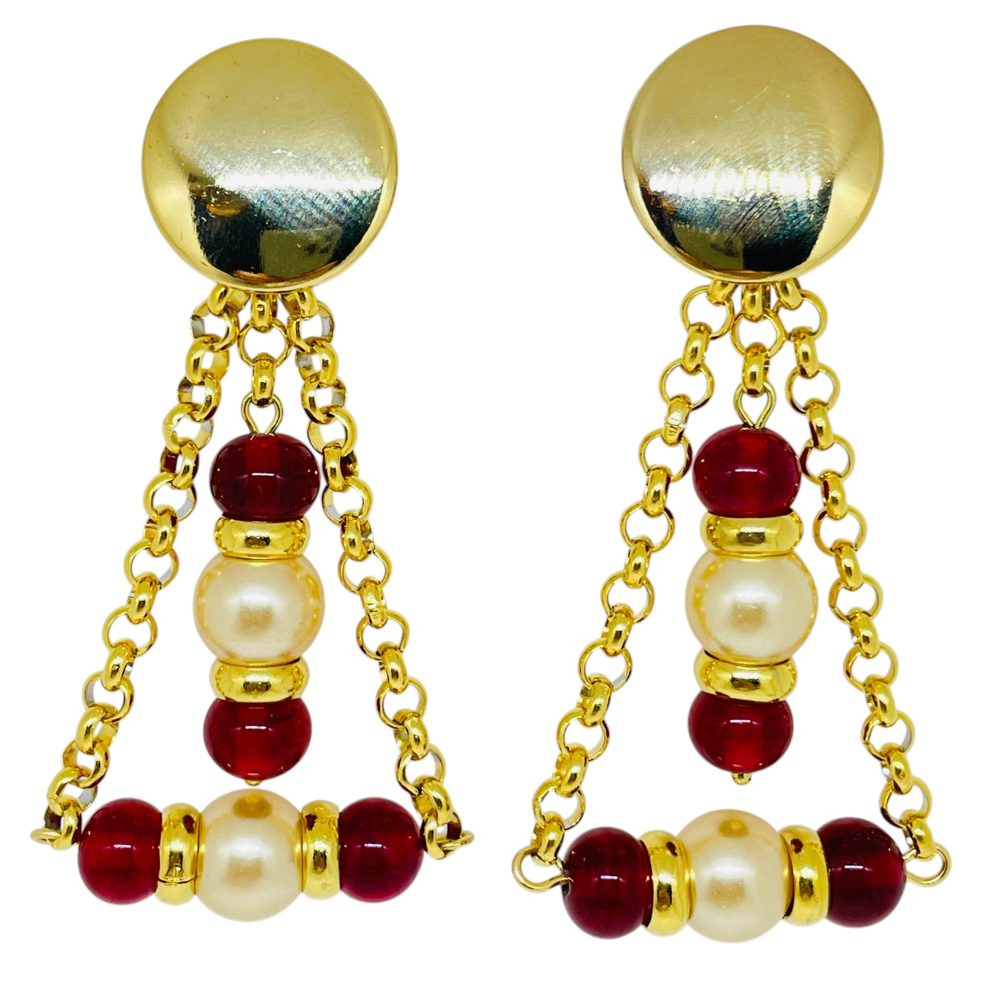 PARIS 1980s - earrings