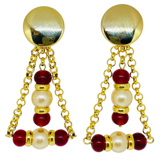 PARIS 1980s - earrings